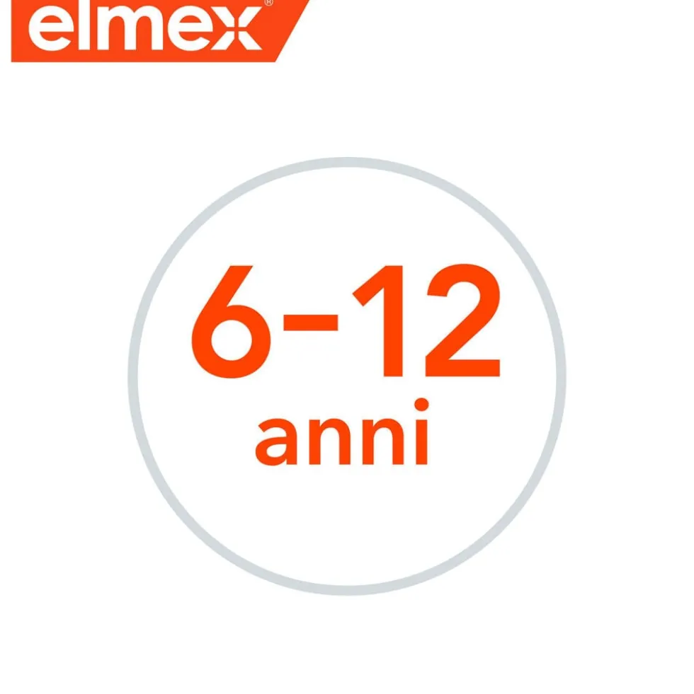 Elmex Dentifricio Junior Bimbi, Bambini 6-12 Anni 75 ml