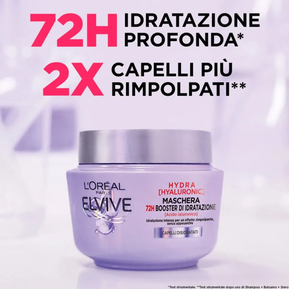 Elvive Hydra Hyaluronic Maschera con Acido Ialuronico 300 ml