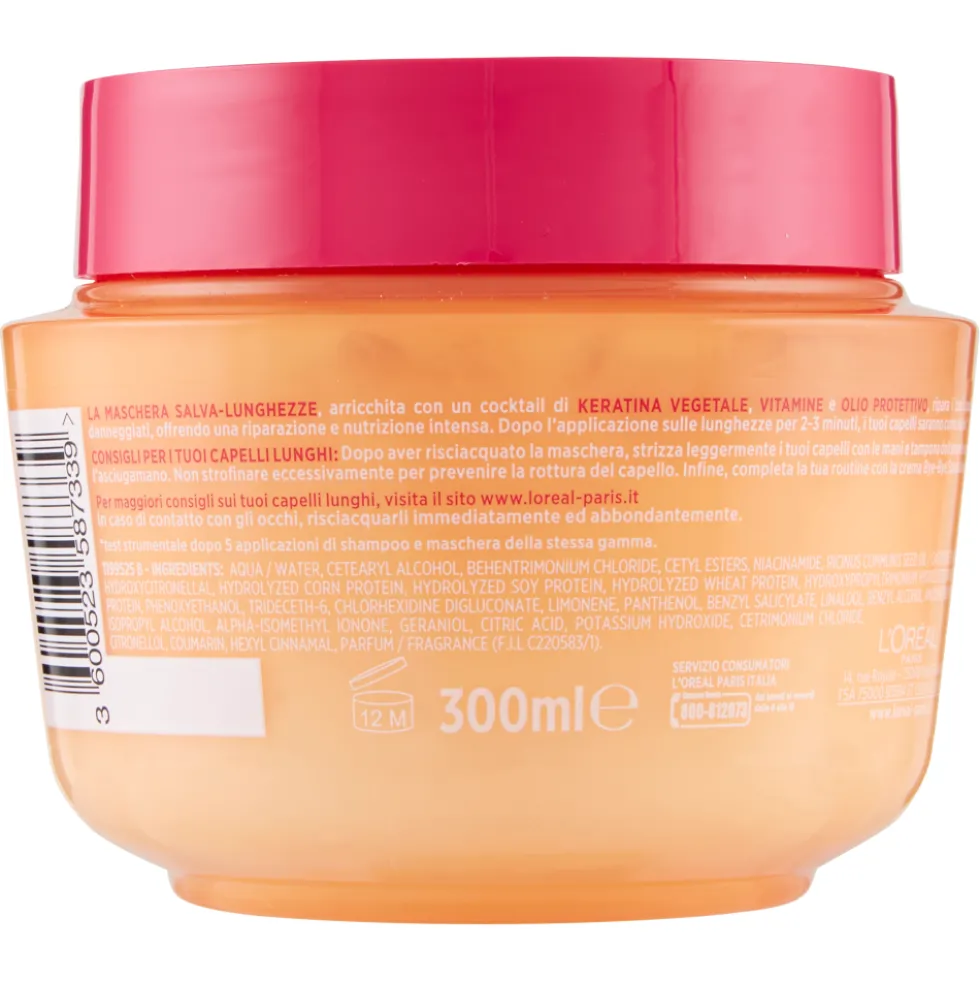 Elvive Maschera Dream Long Salva Lunghezze 300 ml