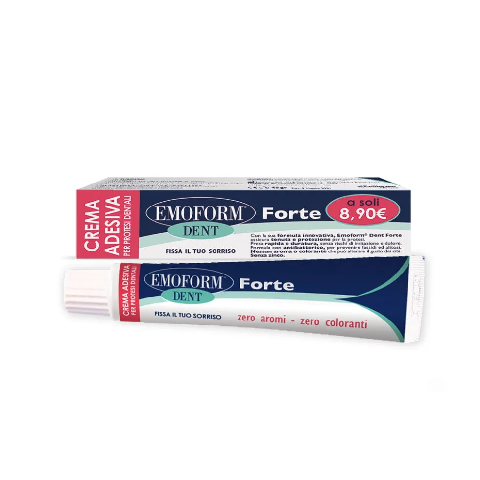 Emoform Dent Forte Crema Adesiva per Protesi 70 gr