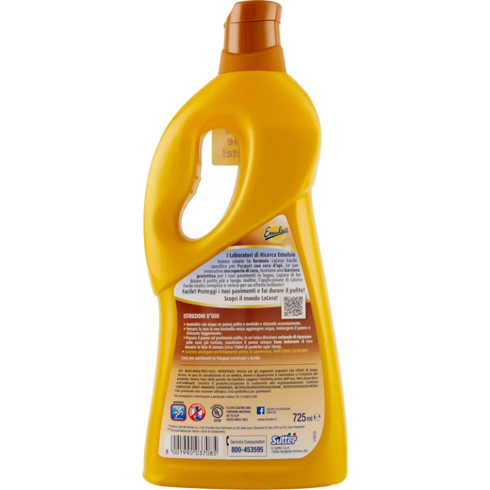 Emulsio LaCera Facile Autolucidante Parquet 725 ml