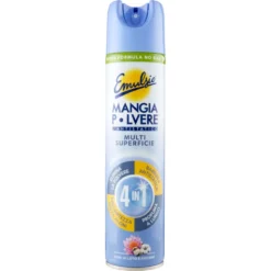 Emulsio Mangia Polvere l'Antistatico Multi Superficie 4 in 1 Fiori di Loto e Cotone 300 ml