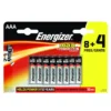 Energizer Max Mini Stilo 8+4 Fress