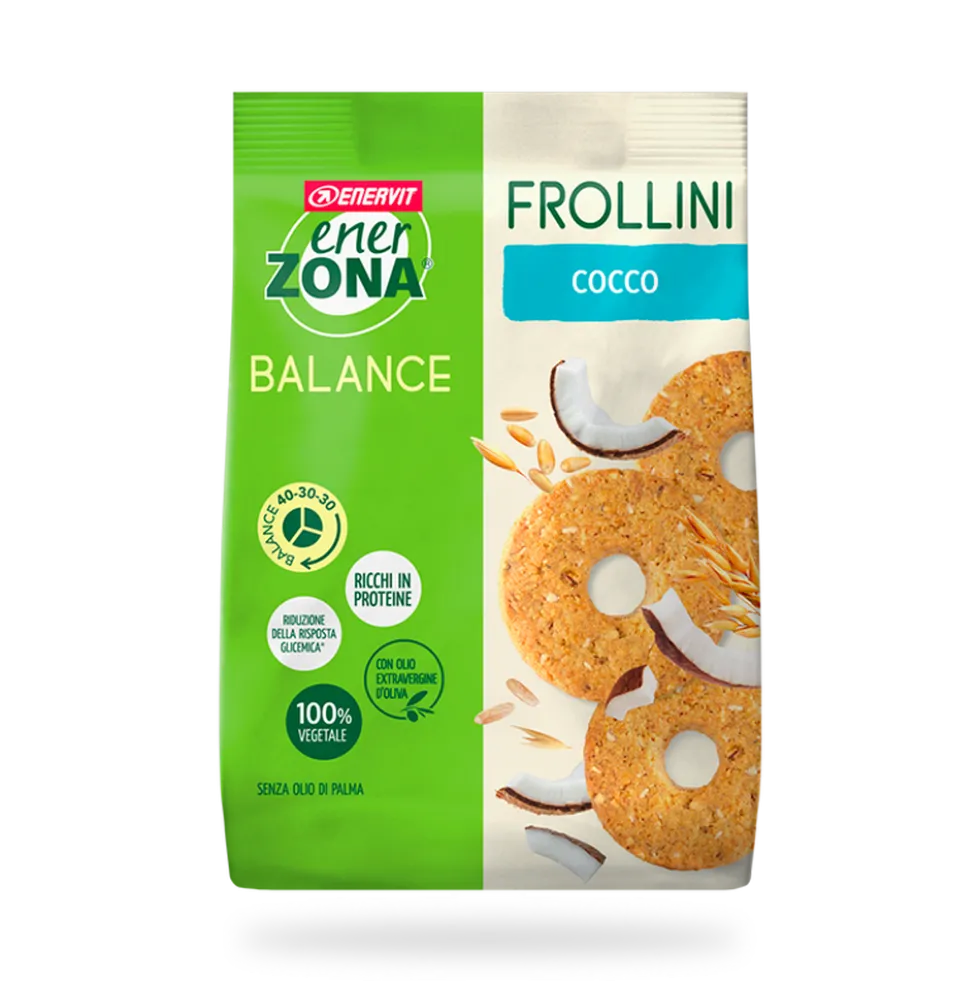 Enerzona Frollini Cocco 250g