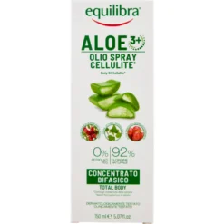 Equilibra Aloe 3+ Olio Spray Cellulite Concentrato Bifasico 150 ml