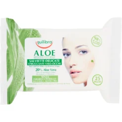 Equilibra Aloe Salviette Struccanti 25 Pezzi