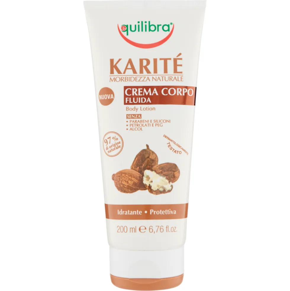 Equilibra Crema Fluida Karitè 200ml