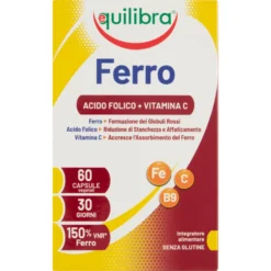 Equilibra Ferro Acido Folico + Vitamina c 60 Capsule