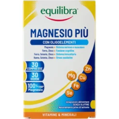 Equilibra Magnesio con Vitamine del Gruppo B 30 Compresse