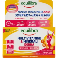 Equilibra Multivitamine & Minerali Donna 30 Compresse 45 g