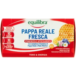 Equilibra Pappa Reale Fresca Stanchezza e Affaticamento 10 Flaconi Monodose