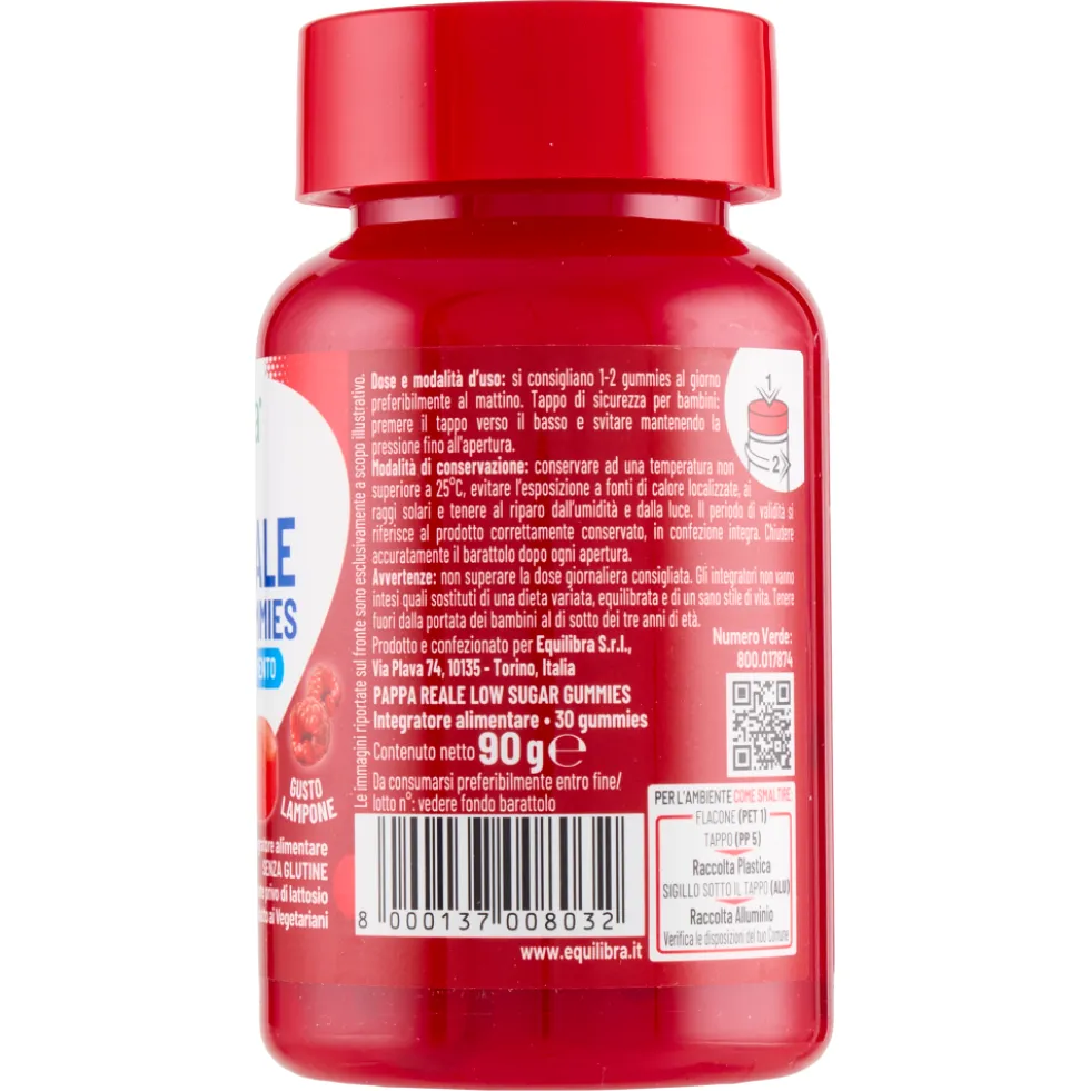 Equilibra Pappa Reale Gummies 30 Pezzi