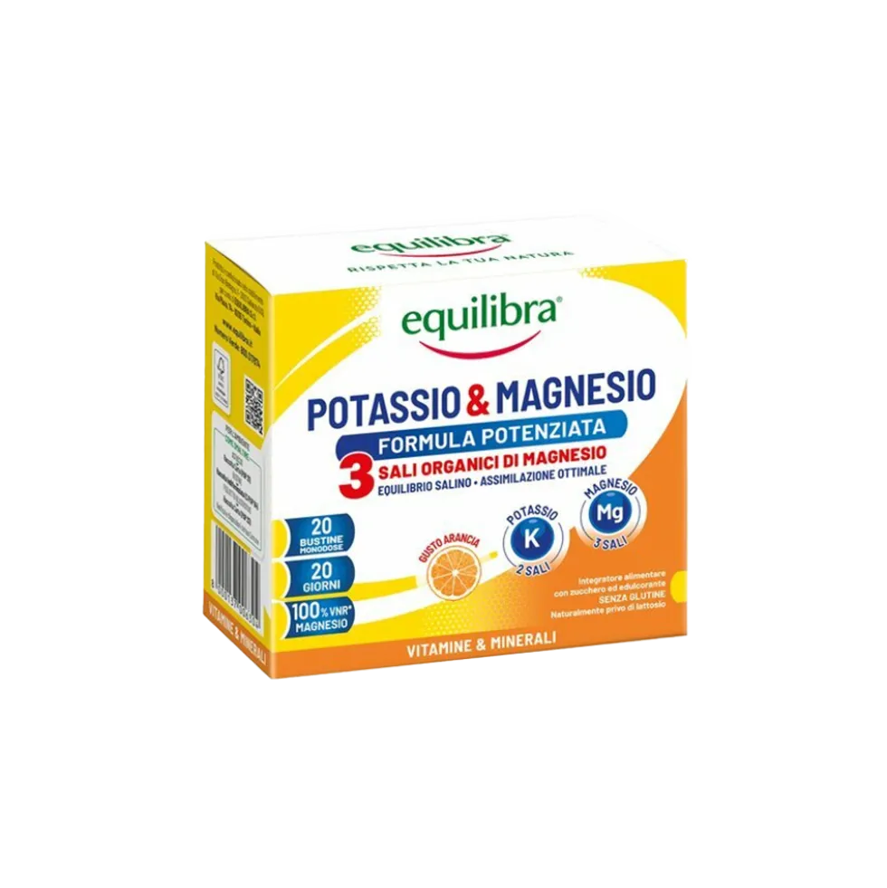 Equilibra Potassio e Magnesio 3 Sali 20 Bustine