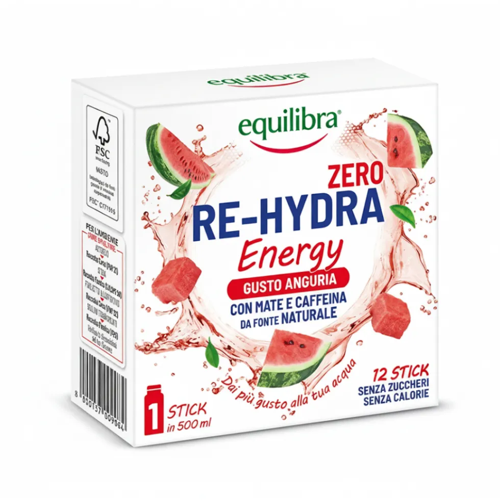 Equilibra Re-Hydra Energy 12 stick - Gusto Anguria