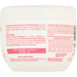 Equilibra Rosa Ialuronica Burro Corpo Nutriente 300 ml