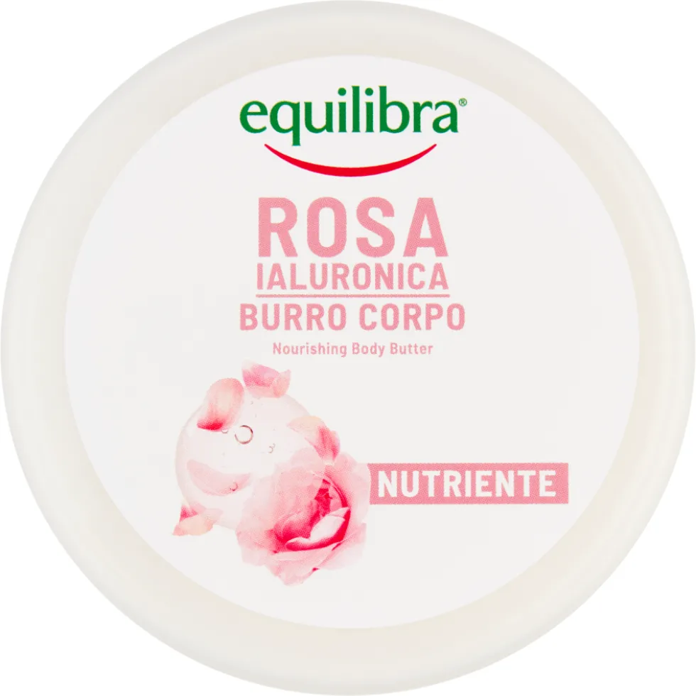 Equilibra Rosa Ialuronica Burro Corpo Nutriente 300 ml