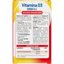 Equilibra Vitamina D3 30 Compresse