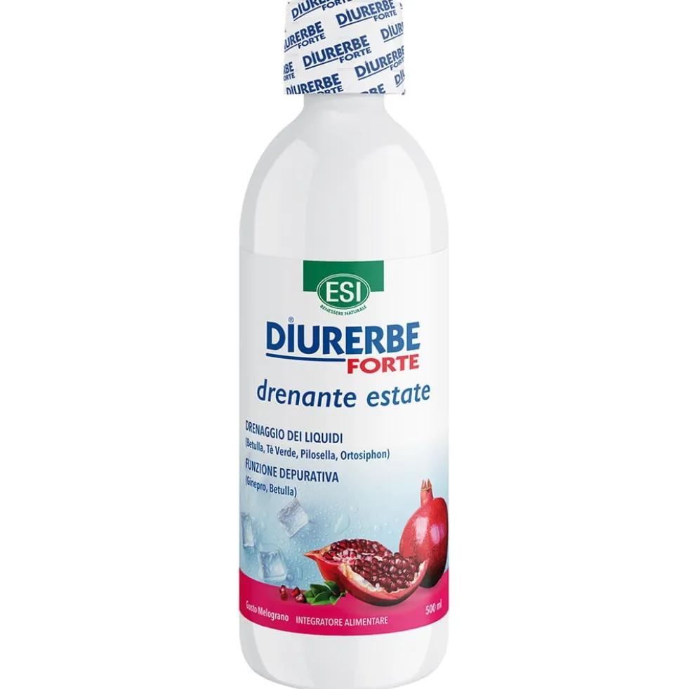 EsI Diurerbe Forte Drenante Melograno Ginepro e Tè Verde 500 ml