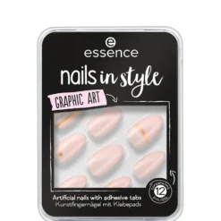 Essence Unghie Finte Graphic 12 Pezzi