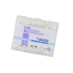 Essere Benessere Bastoncini Cotonati 200 Pezzi