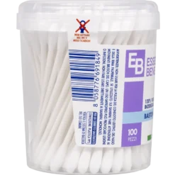 Essere Benessere Bastoncini Cotonati 100 Pezzi