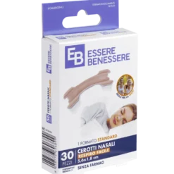 Essere Benessere Cerotti Nasali Standard 30pz