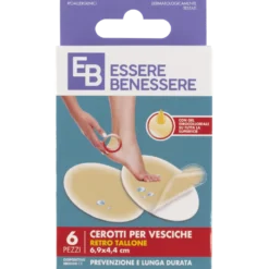 Essere Benessere Cerotti Vesciche Ovali 6,9x4,4cm 6pz