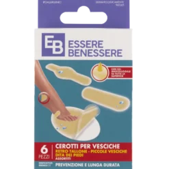 Essere Benessere Cerotti Vesciche 3 Formati 6pz