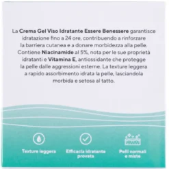 Essere Benessere Crema Gel Viso Idratante 50 ml