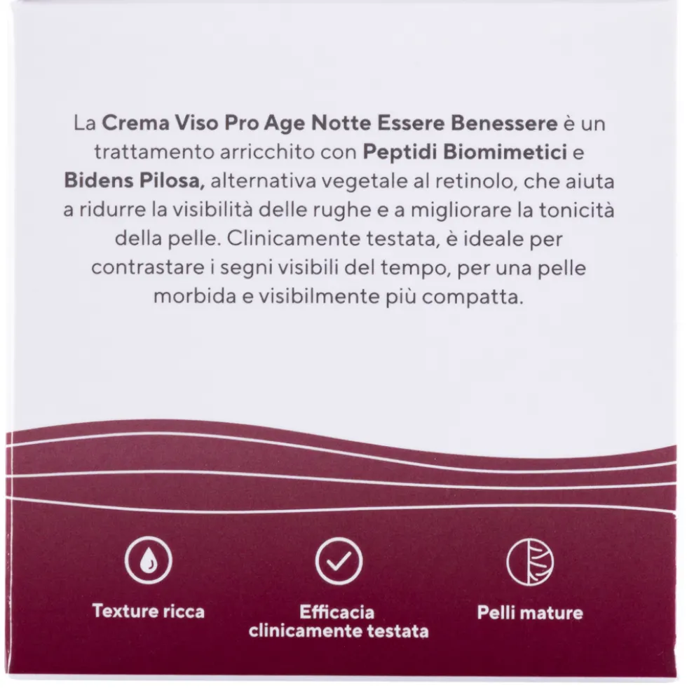 Essere Benessere Crema Viso Pro Age Notte 50 ml