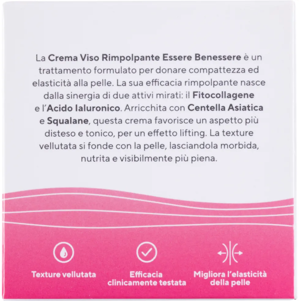 Essere Benessere Crema Viso Rimpolpante 50 ml