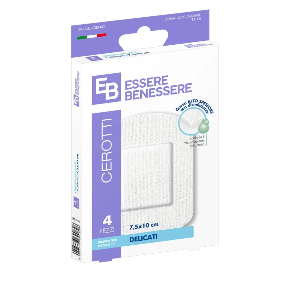 Essere Benessere Delicati 4 Cerotti