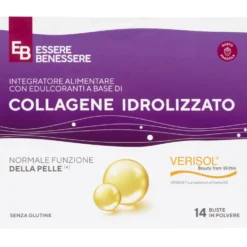 Essere Benessere Integratore Collagene Gusto Fragola 14 Bustine