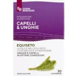 Essere Benessere Integratore Capelli & Unghie 30 Compresse