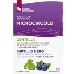 Essere Benessere Integratore per Microcircolo 30 Compresse