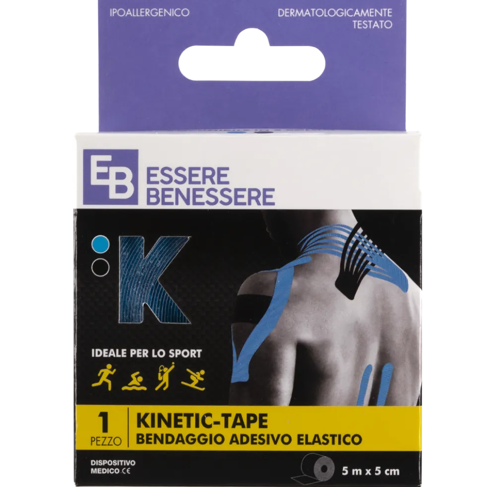 Essere Benessere Kinetik Blu/NEro5mx5cm 1pz