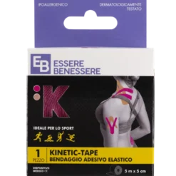 Essere Benessere Kinetik Pelle/Fucsia 5mx5cm 1pz