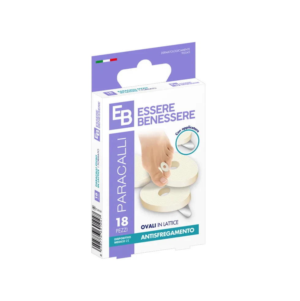 Essere Benessere Paracalli in Lattice 18 Cerotti