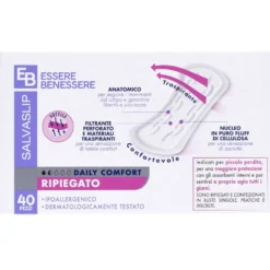 Essere Benessere Salvaslip Ripiegato 40 Pezzi