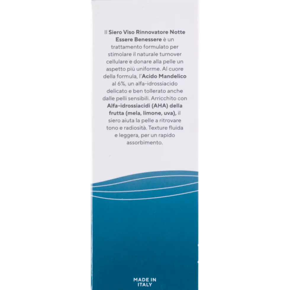 Essere Benessere Siero Viso Rinnovatore Notte 30 ml