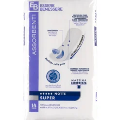 Essere Benessere Super Notte 14 Pezzi