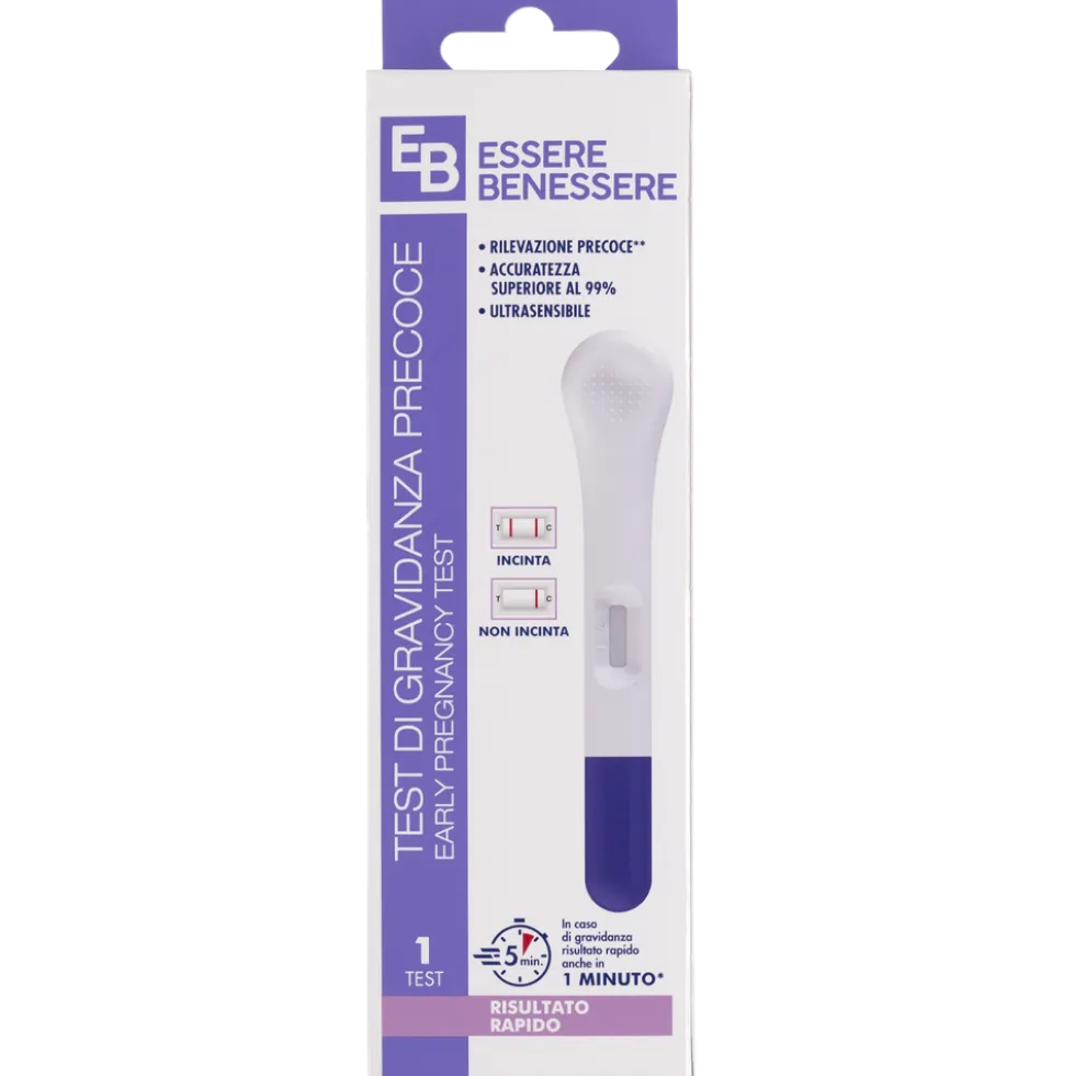 Essere Benessere Test di Gravidanza 1 pz
