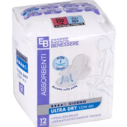 Essere Benessere Ultra Dry con Ali 12 Assorbenti