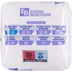 Essere Benessere Ultra Dry con Ali 12 Assorbenti
