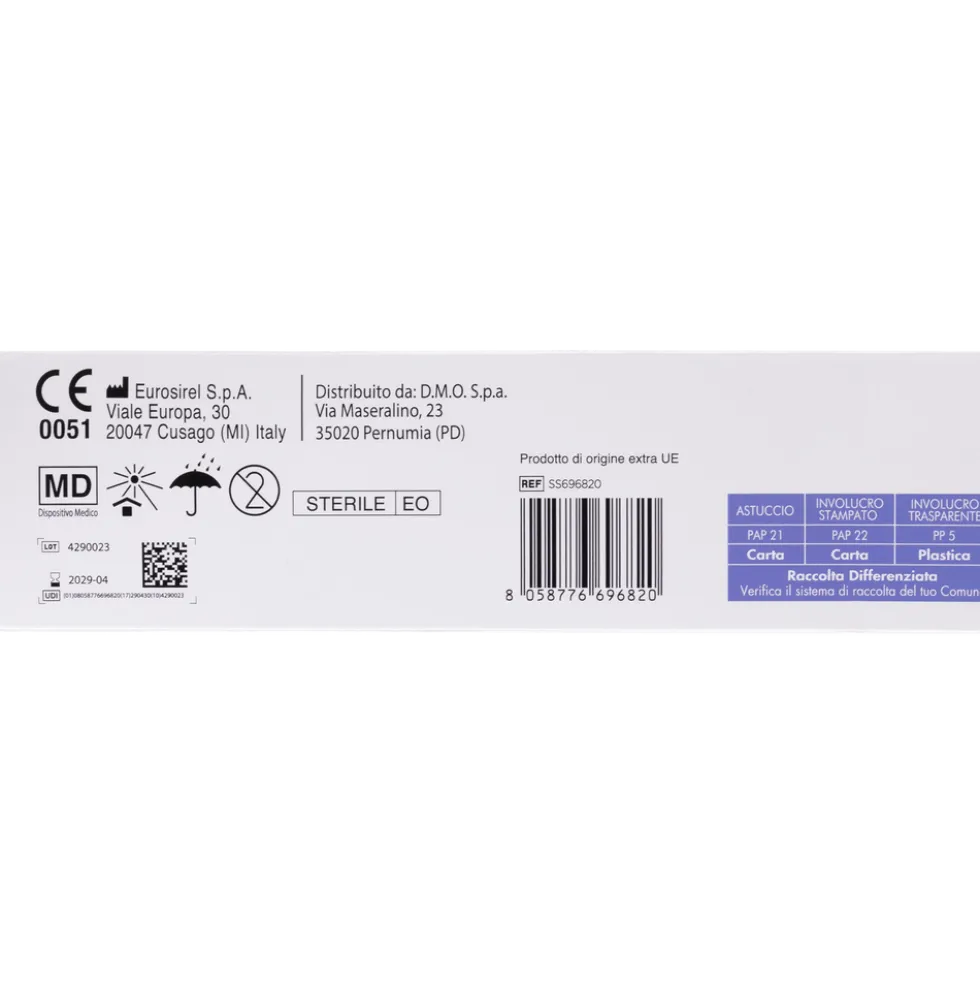 Essere Siringhe Sterili Monouso 5ml 10 Pezzi