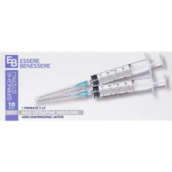 Essere Siringhe Sterili Monouso 5ml 10 Pezzi