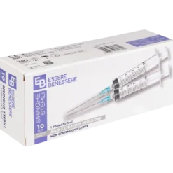 Essere Siringhe Sterili Monouso 5ml 10 Pezzi