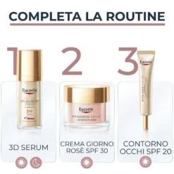 Eucerin Hyaluron-Filler + Elasticity Crema Giorno Rosé Spf 30 50 ml