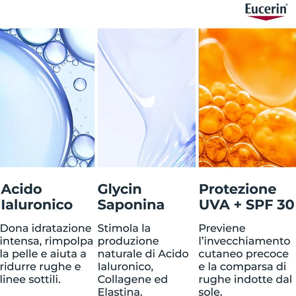 Eucerin Hyaluron-Filler + 3x Effect Crema Giorno SPF 30 50 ml