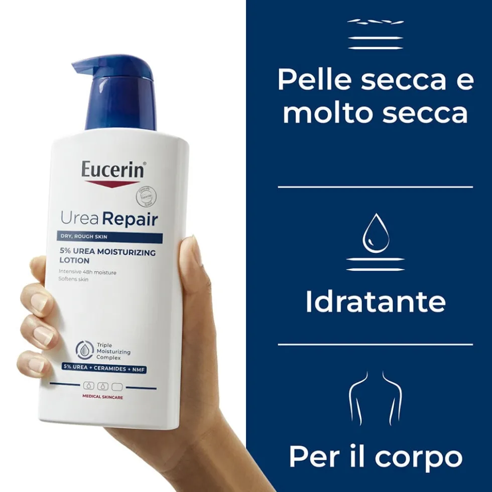 Eucerin UreaRepair Emulsione Idratante 5% Urea 400 ml
